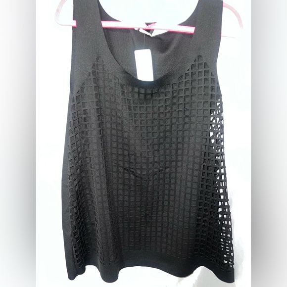 NWT Torrid Laser Cut Black Scuba Tank Size 2 - Picture 2 of 6